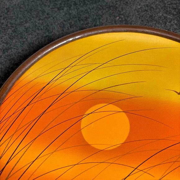 Beach Grass (Gold) Joanne Scott Vintage Limited Edition Signed Lithograph - 1978 - Picture 3 of 9